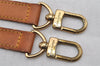 Authentic Louis Vuitton Leather Shoulder Strap Beige 41.3-48.2" LV 7619J