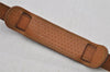 Authentic Louis Vuitton Leather Shoulder Strap Beige 41.3-48.2" LV 7619J