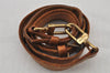Authentic Louis Vuitton Leather Shoulder Strap Beige 41.3-48.2" LV 7619J
