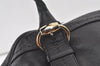 Authentic GUCCI Vintage Guccissima GG Leather Hand Boston Bag 181508 Black 7619K