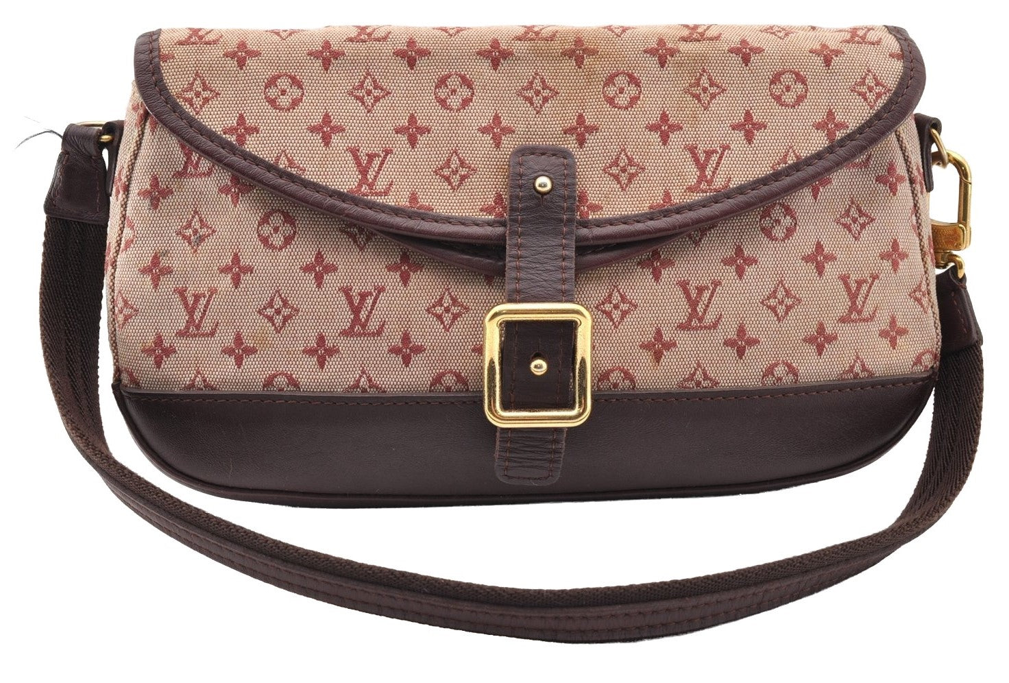Authentic Louis Vuitton Monogram Mini Marjolie Shoulder Bag Pink M92691 LV 7620I