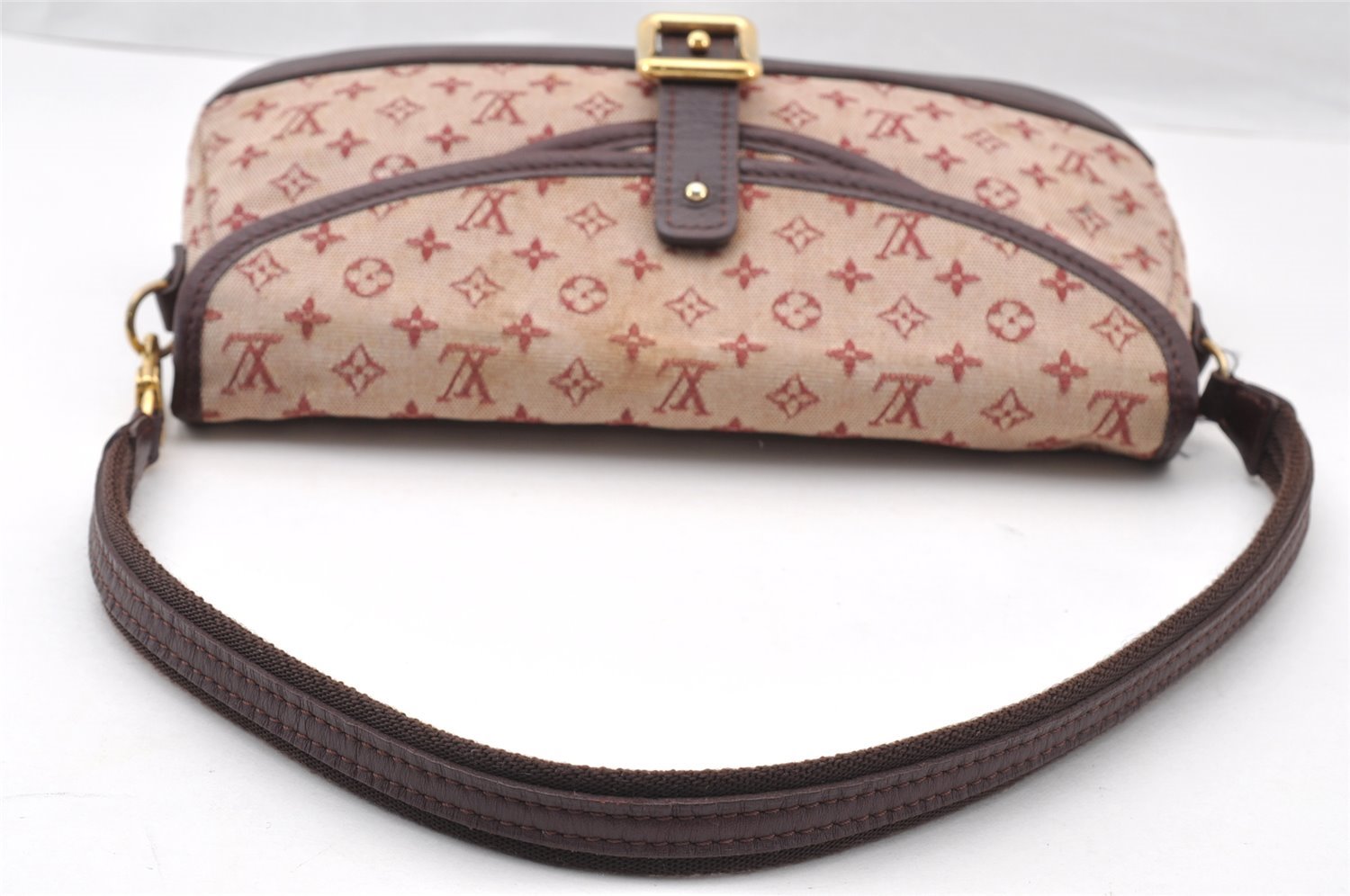 Authentic Louis Vuitton Monogram Mini Marjolie Shoulder Bag Pink M92691 LV 7620I