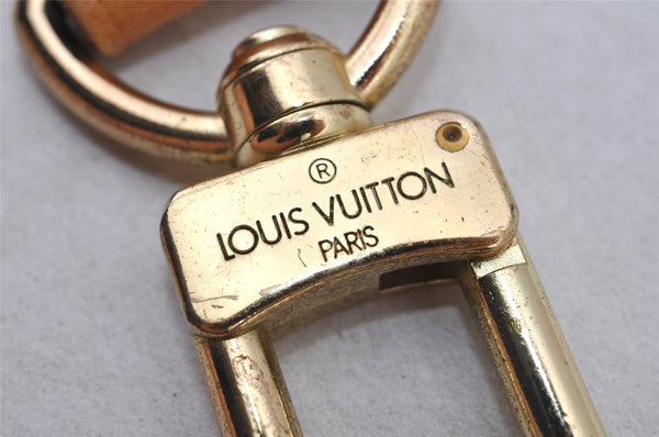 Authentic Louis Vuitton Leather Shoulder Strap Beige 42.3-49" LV 7620J