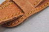 Authentic Louis Vuitton Leather Shoulder Strap Beige 42.3-49" LV 7620J