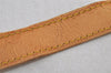 Authentic Louis Vuitton Leather Shoulder Strap Beige 42.3-49" LV 7620J