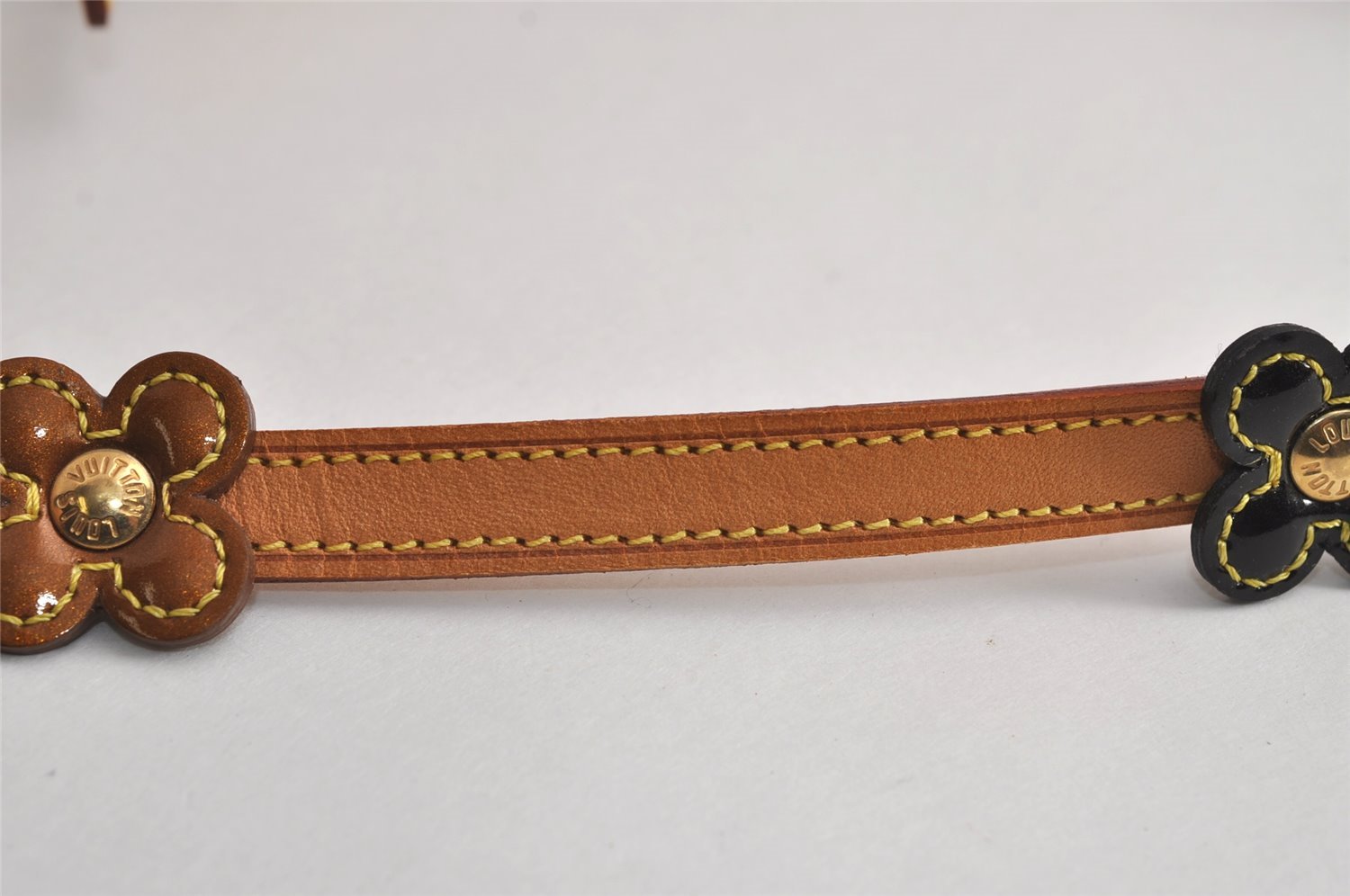 Authentic Louis Vuitton Vernis Ceinture Fleur Belt 92cm 36.2