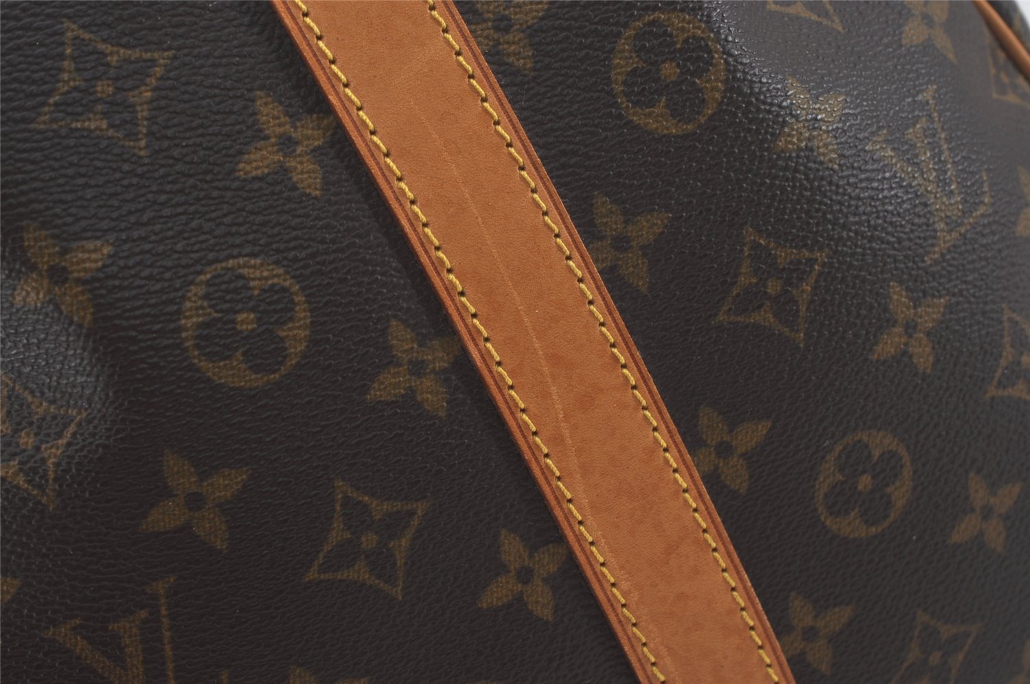 Authentic Louis Vuitton Monogram Keepall Bandouliere 55 M41414 Boston Bag 7622I