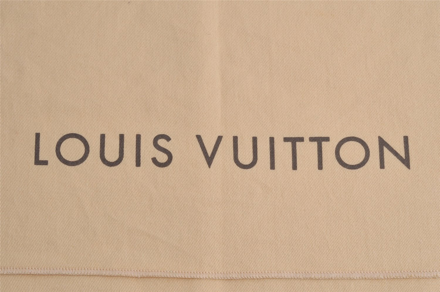 Authentic Louis Vuitton Dust Bag 10 Set Cotton Beige 16.5x20.1x7.1 LV 7622J