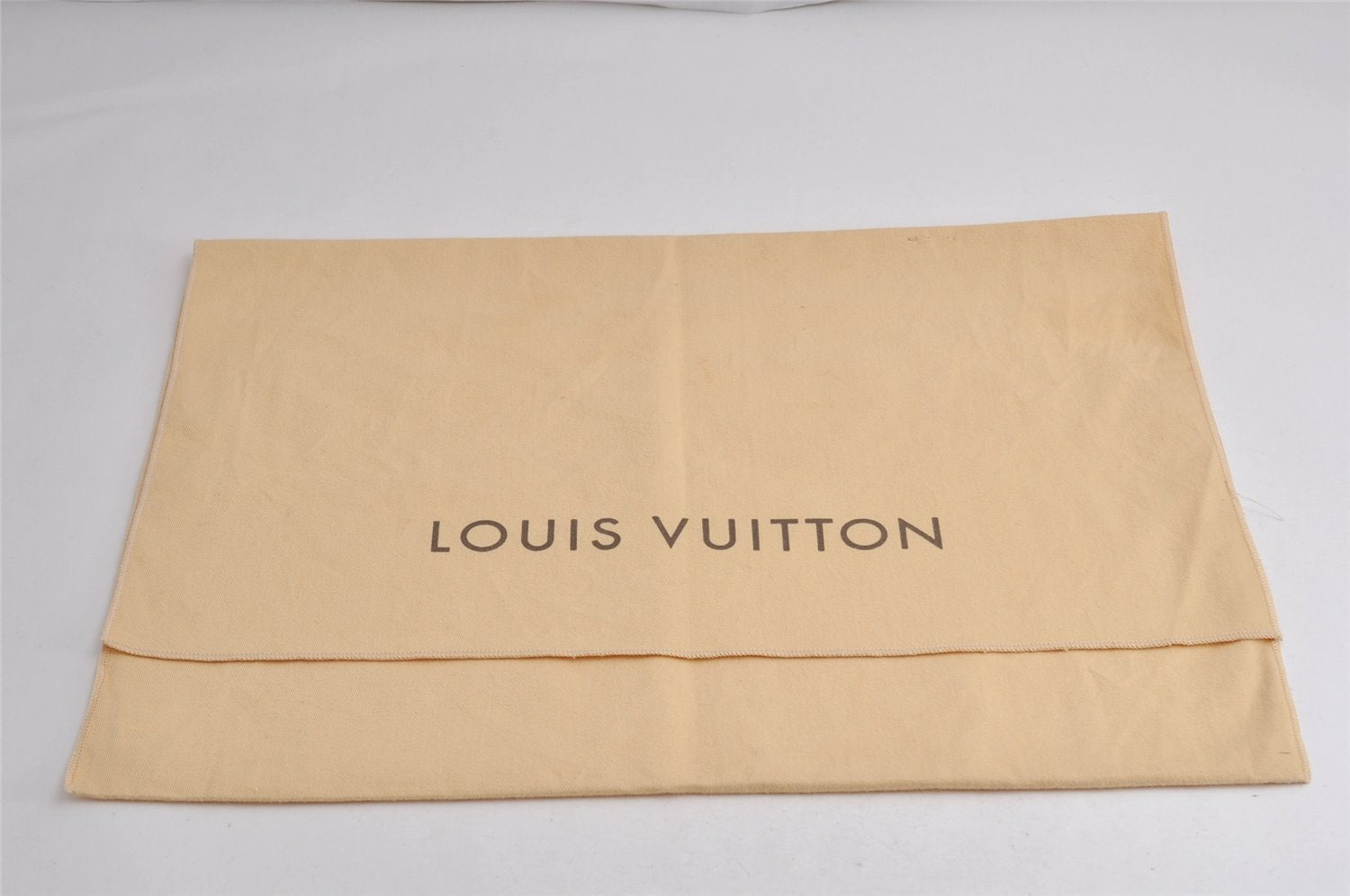 Authentic Louis Vuitton Dust Bag 10 Set Cotton Beige 16.5x20.1x7.1 LV 7622J