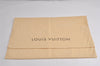 Authentic Louis Vuitton Dust Bag 10 Set Cotton Beige 16.5x20.1x7.1 LV 7622J