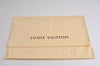 Authentic Louis Vuitton Dust Bag 10 Set Cotton Beige 16.5x20.1x7.1 LV 7622J