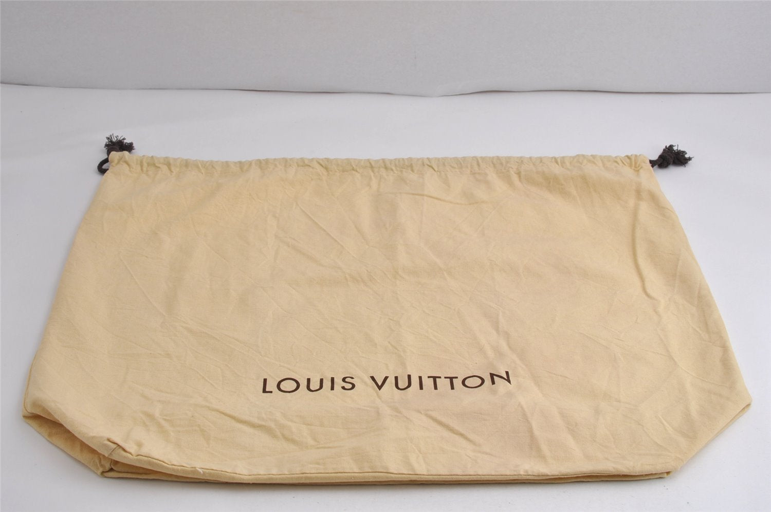 Authentic Louis Vuitton Dust Bag 10 Set Cotton Beige 16.5x20.1x7.1 LV 7622J