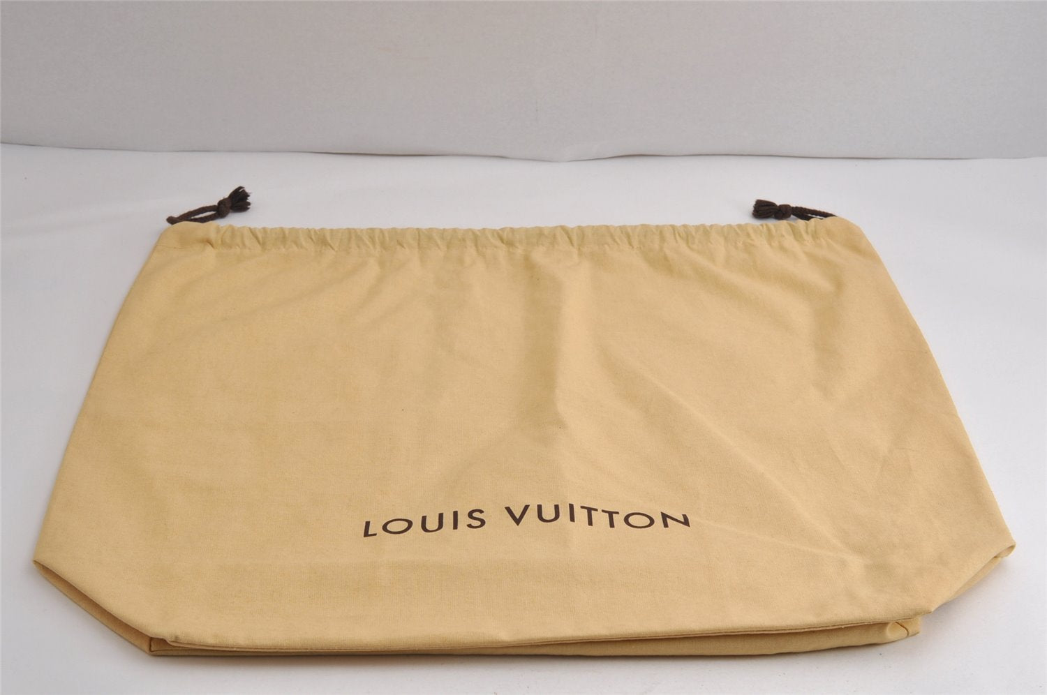 Authentic Louis Vuitton Dust Bag 10 Set Cotton Beige 16.5x20.1x7.1 LV 7622J