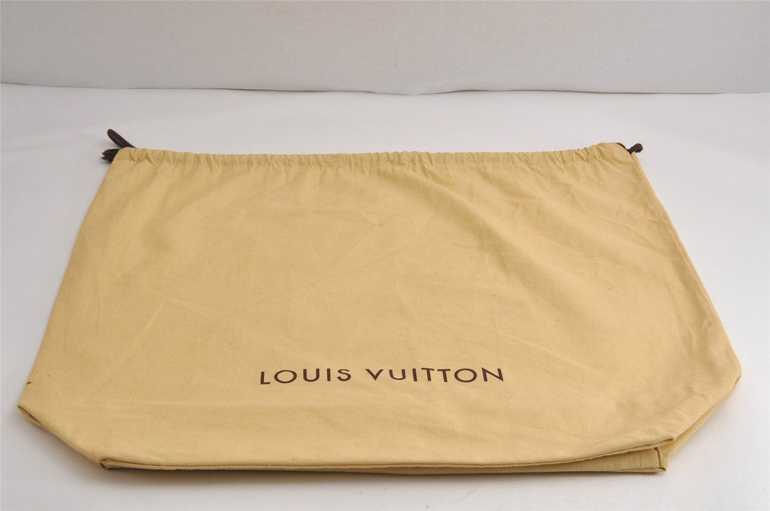 Authentic Louis Vuitton Dust Bag 10 Set Cotton Beige 16.5x20.1x7.1 LV 7622J