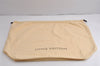 Authentic Louis Vuitton Dust Bag 10 Set Cotton Beige 16.5x20.1x7.1 LV 7622J