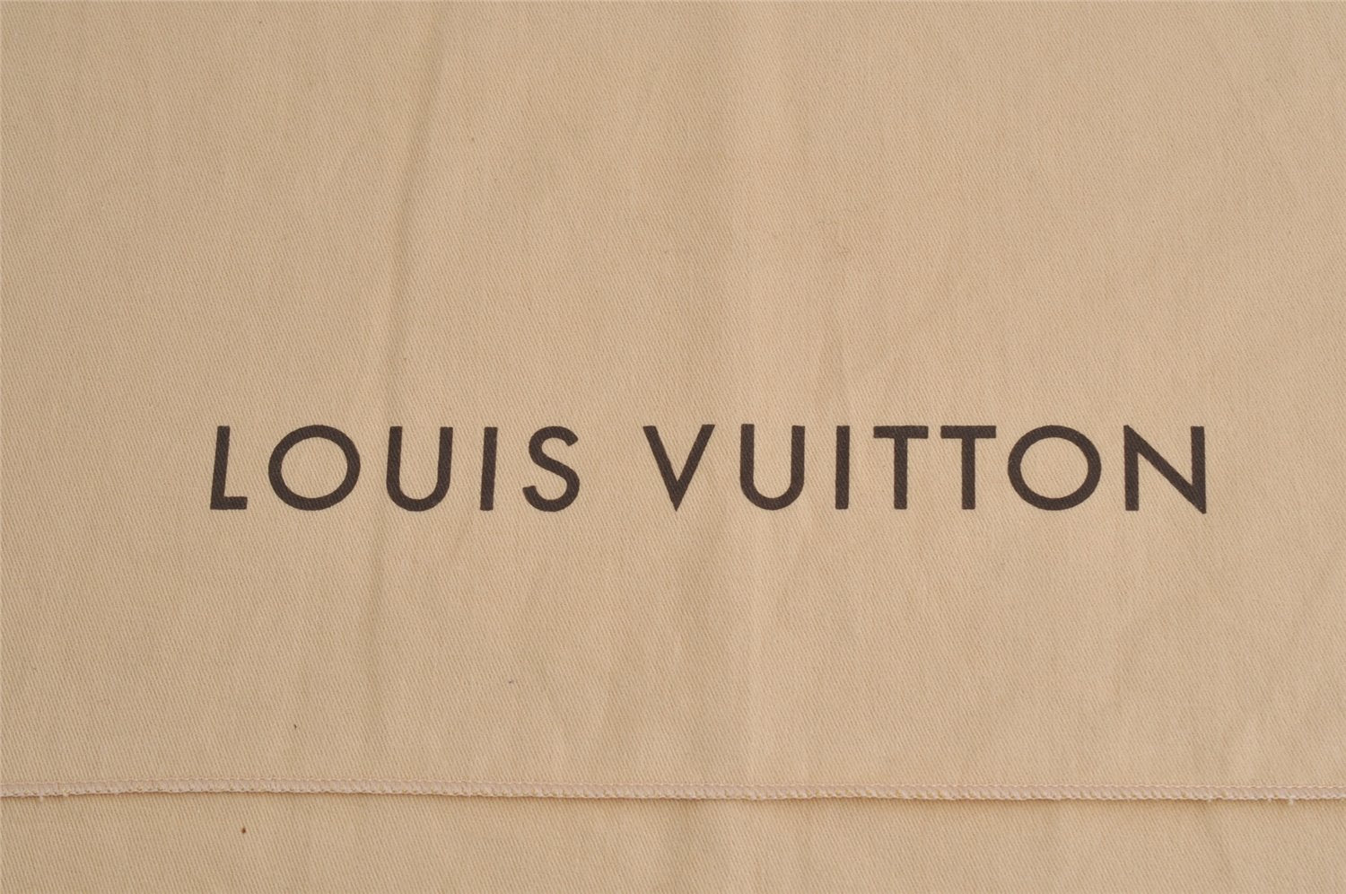 Authentic Louis Vuitton Dust Bag 10 Set Cotton Beige 21.7x13.8x0.2 LV 7623J