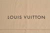 Authentic Louis Vuitton Dust Bag 10 Set Cotton Beige 21.7x13.8x0.2 LV 7623J