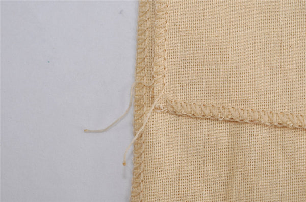 Authentic Louis Vuitton Dust Bag 10 Set Cotton Beige 21.7x13.8x0.2 LV 7623J