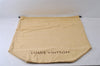 Authentic Louis Vuitton Dust Bag 10 Set Cotton Beige 13x32.7x13 LV 7624J