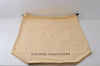 Authentic Louis Vuitton Dust Bag 10 Set Cotton Beige 13x32.7x13 LV 7624J