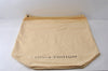 Authentic Louis Vuitton Dust Bag 10 Set Cotton Beige 13x32.7x13 LV 7624J