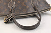 Authentic Louis Vuitton Shiny Monogram Lockit Hand Tote Bag M40597 LV Junk 7624K