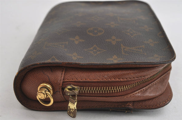 Authentic Louis Vuitton Monogram Orsay Clutch Hand Bag Purse M51790 LV 7625I