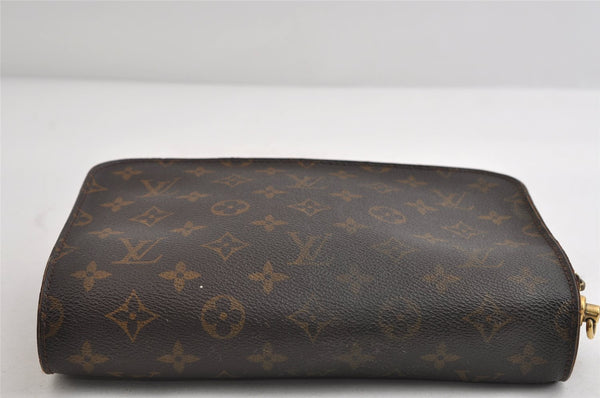 Authentic Louis Vuitton Monogram Orsay Clutch Hand Bag Purse M51790 LV 7625I