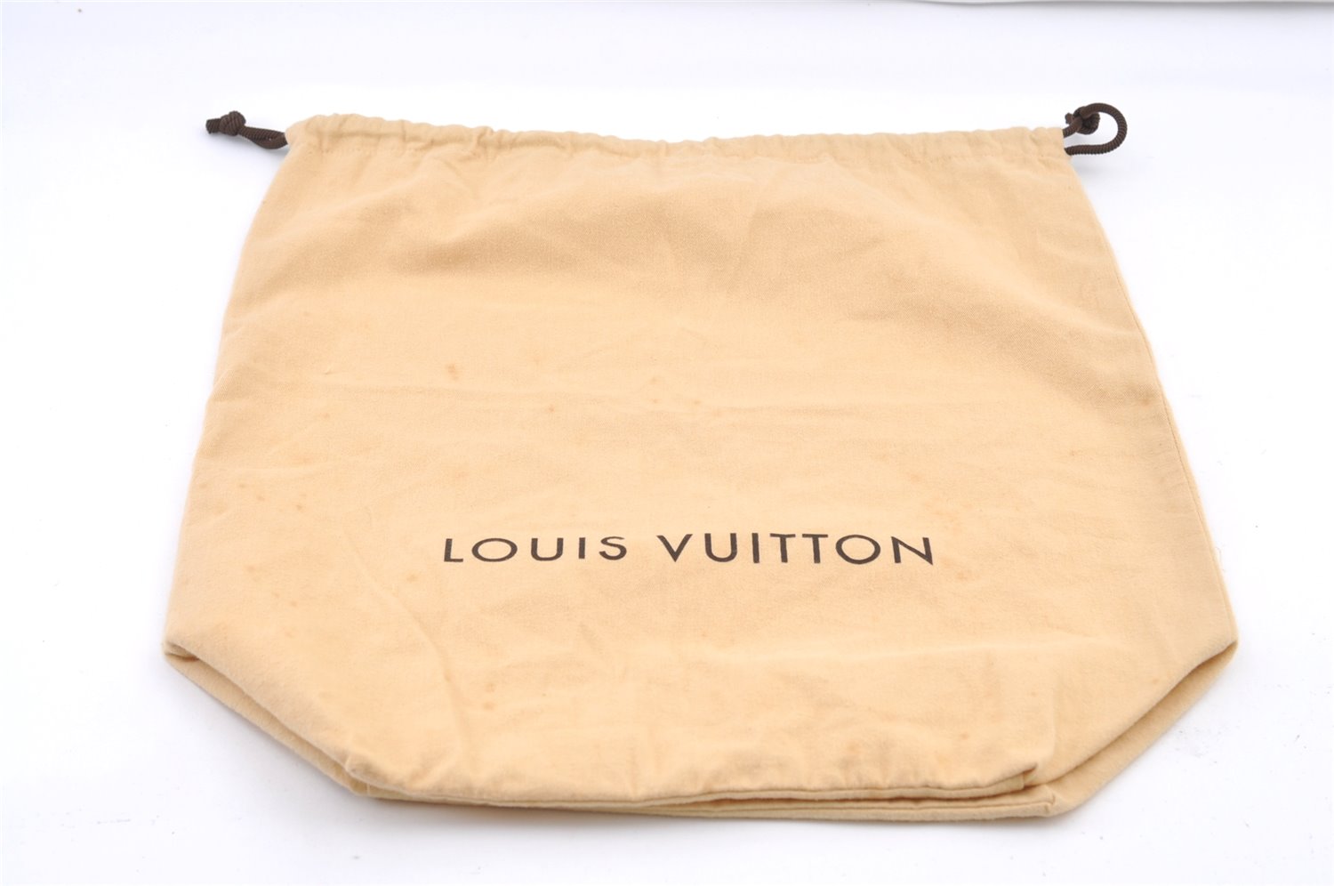 Authentic Louis Vuitton Dust Bag 10 Set Cotton Beige 11x20.1x6.7 LV 7625J