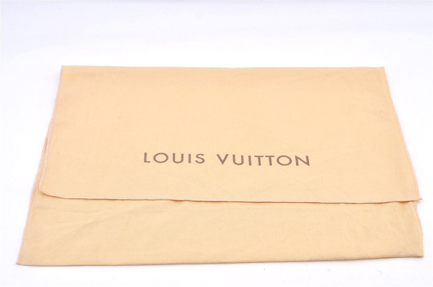 Authentic Louis Vuitton Dust Bag 10 Set Cotton Beige 11x20.1x6.7 LV 7625J