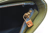 Authentic Louis Vuitton Vernis Houston Shoulder Hand Bag Green LV Junk 7625K