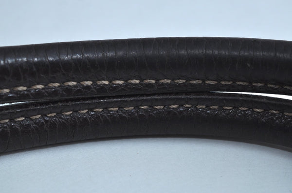 Authentic GUCCI GG Crystal Shoulder Tote Bag PVC Leather 265695 Brown 7626G