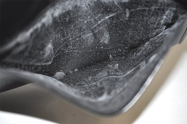 Authentic Louis Vuitton Epi Arts Deco Clutch Hand Bag Black M52632 LV 7626I