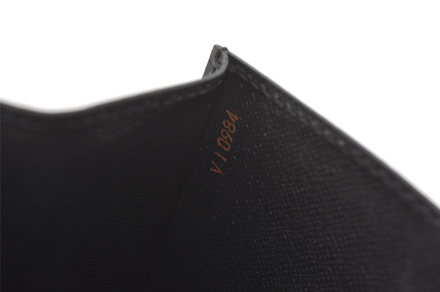 Authentic Louis Vuitton Epi Arts Deco Clutch Hand Bag Black M52632 LV 7626I