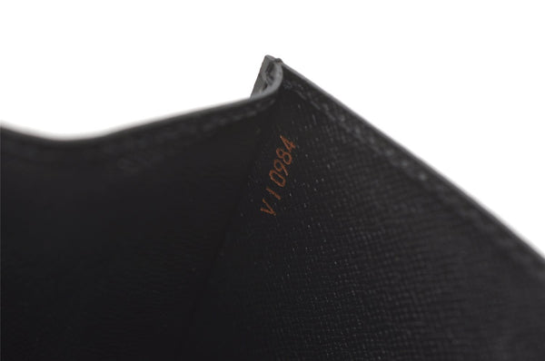 Authentic Louis Vuitton Epi Arts Deco Clutch Hand Bag Black M52632 LV 7626I