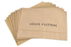 Authentic Louis Vuitton Dust Bag 10 Set Cotton Beige 15.2x10.6x0.2 LV 7626J