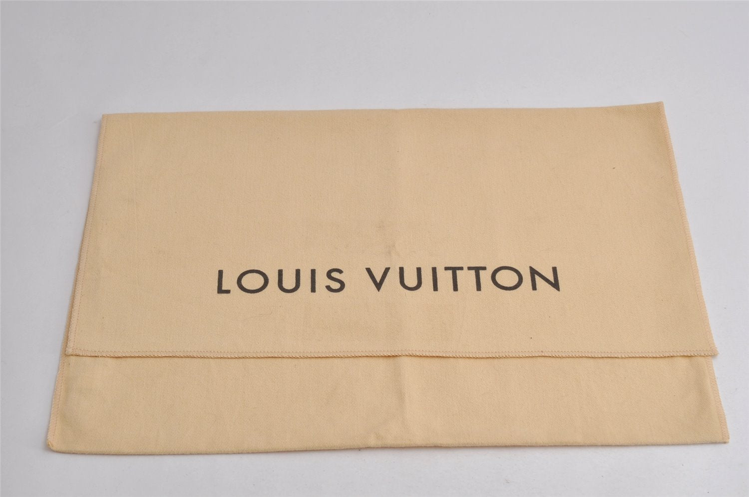 Authentic Louis Vuitton Dust Bag 10 Set Cotton Beige 15.2x10.6x0.2 LV 7626J