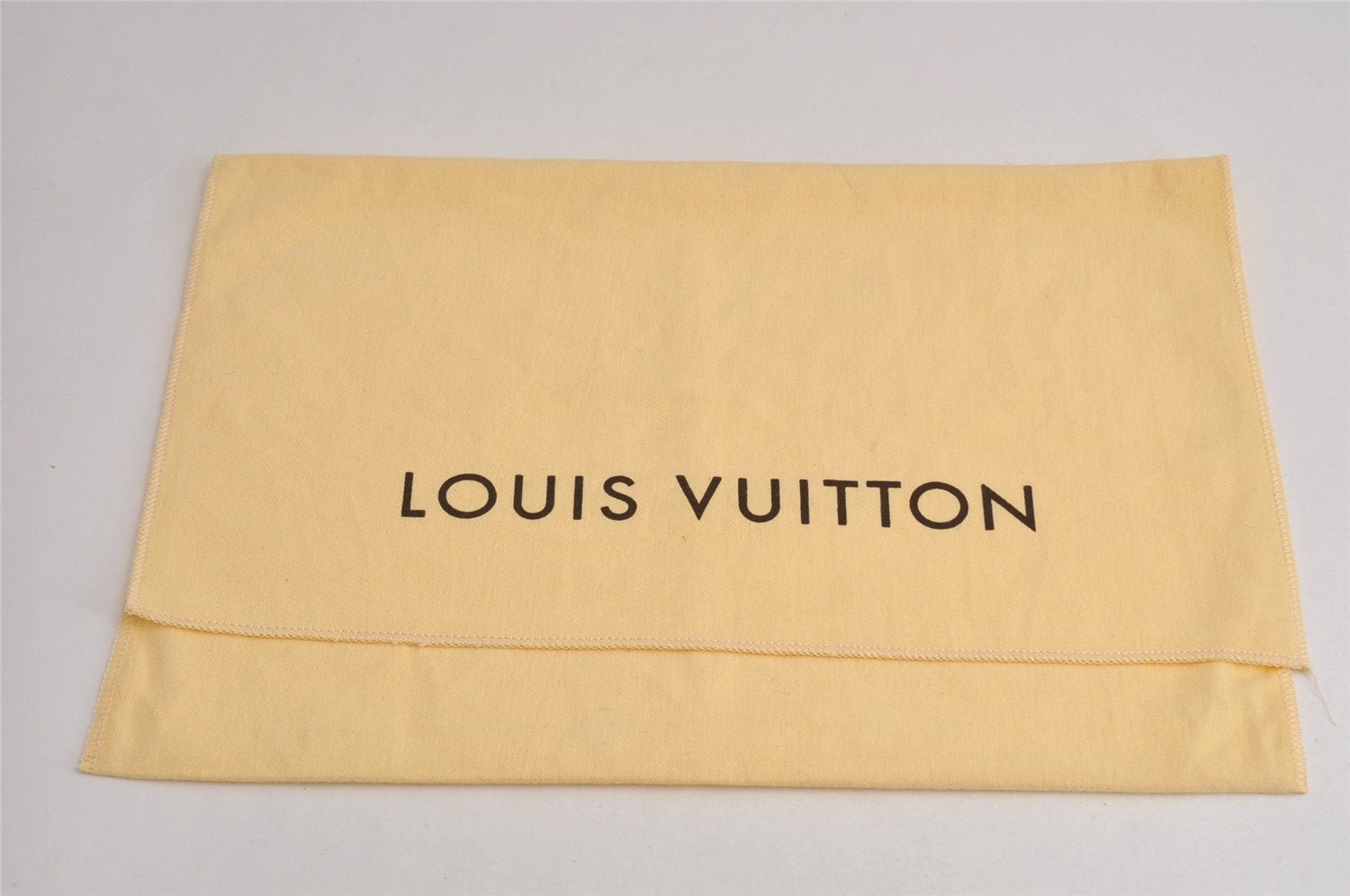 Authentic Louis Vuitton Dust Bag 10 Set Cotton Beige 15.2x10.6x0.2 LV 7626J