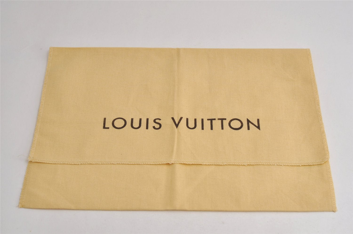 Authentic Louis Vuitton Dust Bag 10 Set Cotton Beige 15.2x10.6x0.2 LV 7626J