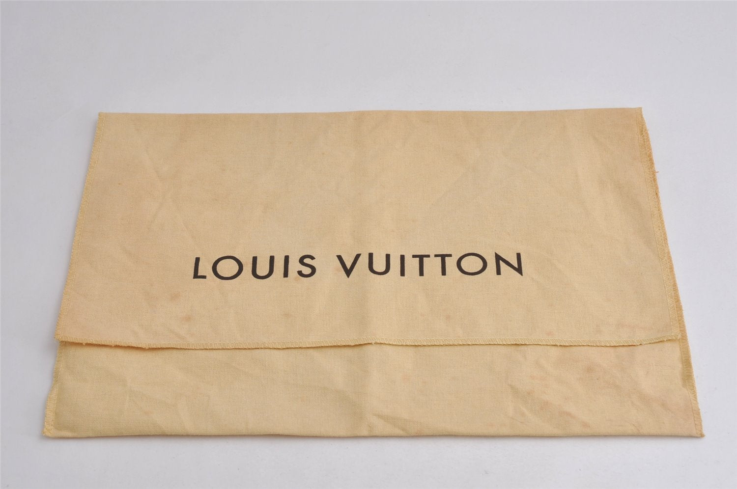 Authentic Louis Vuitton Dust Bag 10 Set Cotton Beige 15.2x10.6x0.2 LV 7626J
