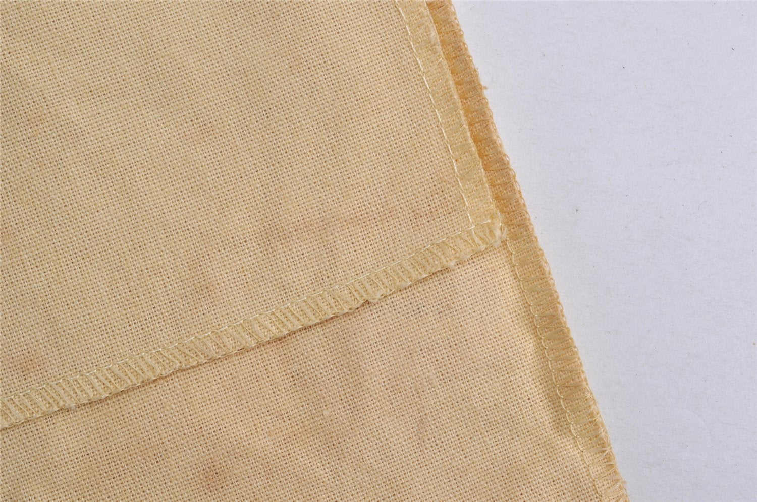 Authentic Louis Vuitton Dust Bag 10 Set Cotton Beige 15.2x10.6x0.2 LV 7626J