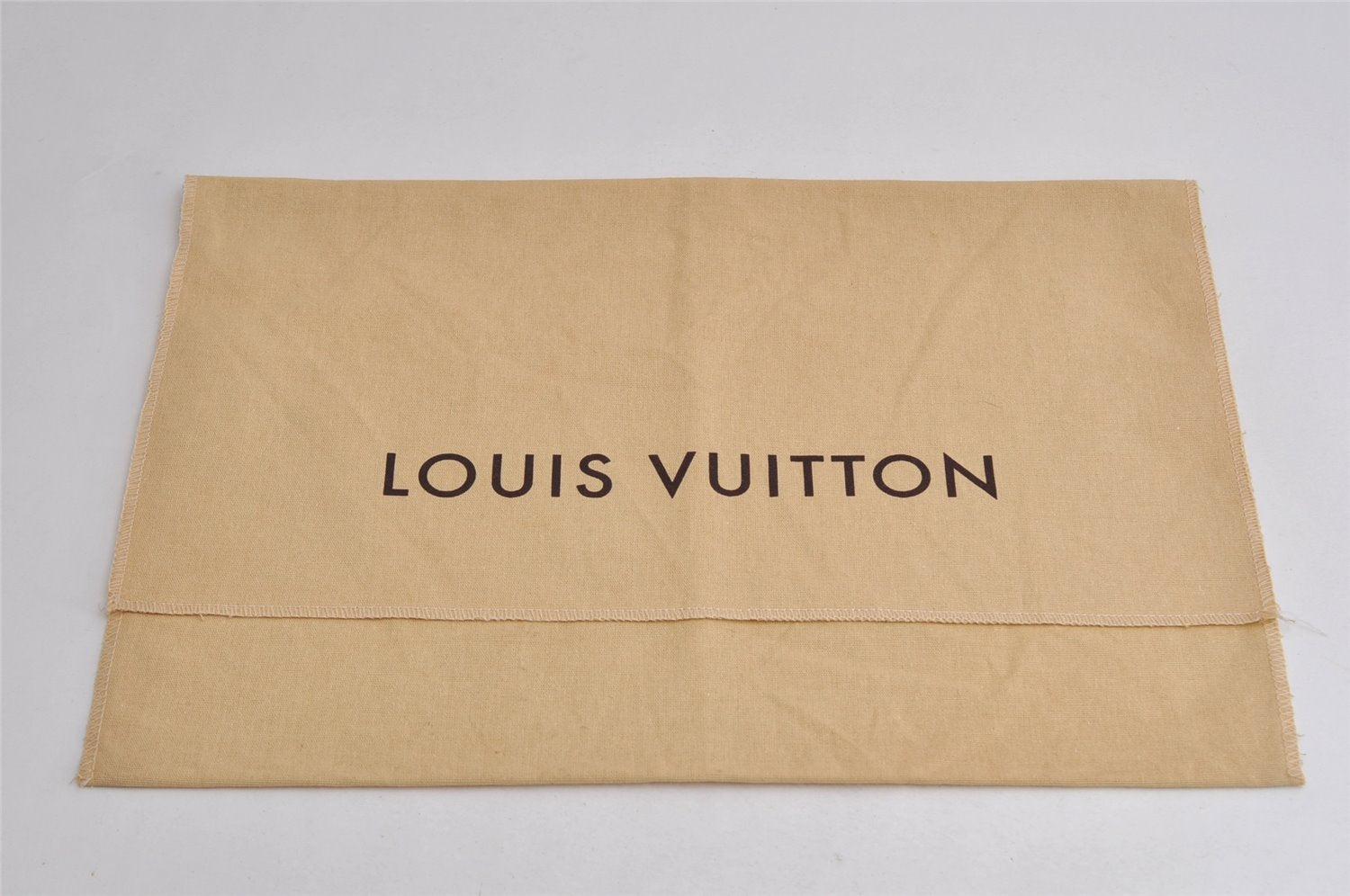 Authentic Louis Vuitton Dust Bag 10 Set Cotton Beige 15.2x10.6x0.2 LV 7626J