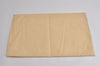 Authentic Louis Vuitton Dust Bag 10 Set Cotton Beige 15.2x10.6x0.2 LV 7626J