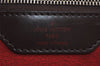 Authentic Louis Vuitton Damier Hampstead MM Shoulder Tote Bag N51204 LV 7627I
