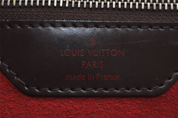 Authentic Louis Vuitton Damier Hampstead MM Shoulder Tote Bag N51204 LV 7627I