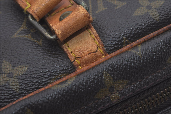 Authentic Louis Vuitton Monogram Porte Documents Voyage M53361 Briefcase 7628I