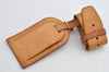 Authentic Louis Vuitton Name tag Handle Holder Beige 10Set LV 7628J