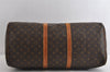 Authentic Louis Vuitton Monogram Keepall 55 Travel Boston Bag M41424 7629I