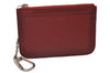 Authentic Louis Vuitton Epi Pochette Cles NM Key Coin Case Purse Red LV 7630I