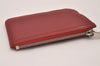 Authentic Louis Vuitton Epi Pochette Cles NM Key Coin Case Purse Red LV 7630I